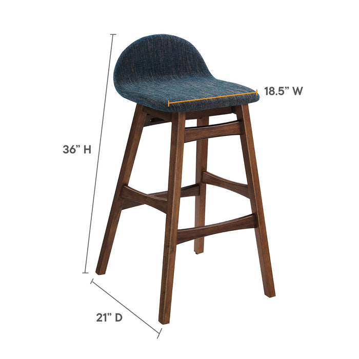 Juno Wood Bar Stool - Set of 2