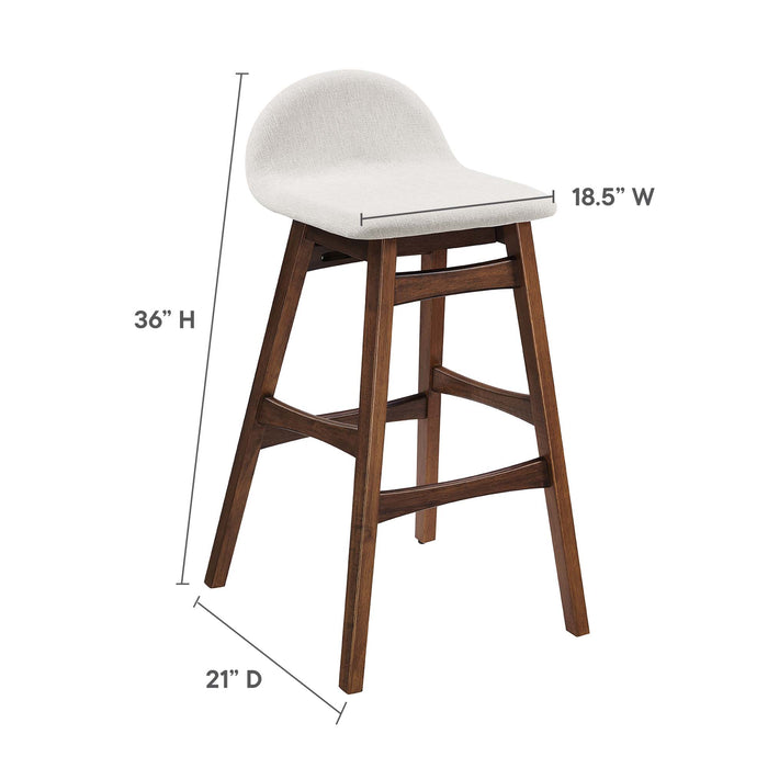 Juno Wood Bar Stool - Set of 2