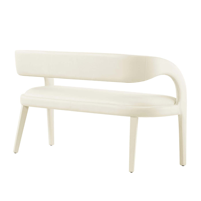 Pinnacle Performance Velvet Accent Bench