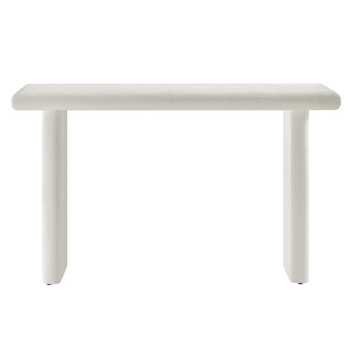 Relic Concrete Textured Console Table