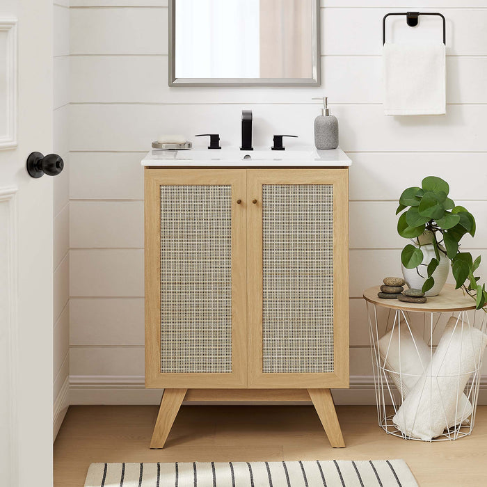 Soma 24” Bathroom Vanity Cabinet (Sink Basin Not Included)