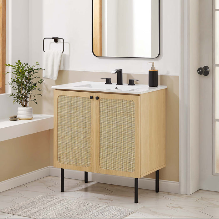 Chaucer 30" Bathroom Vanity Cabinet (Sink Basin Not Included)