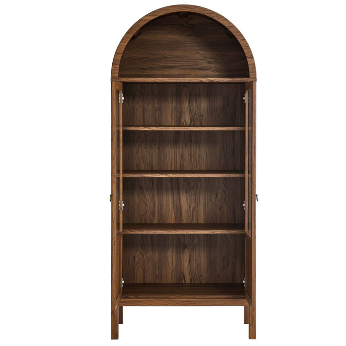 Tessa Tall Arched Storage Display Cabinet