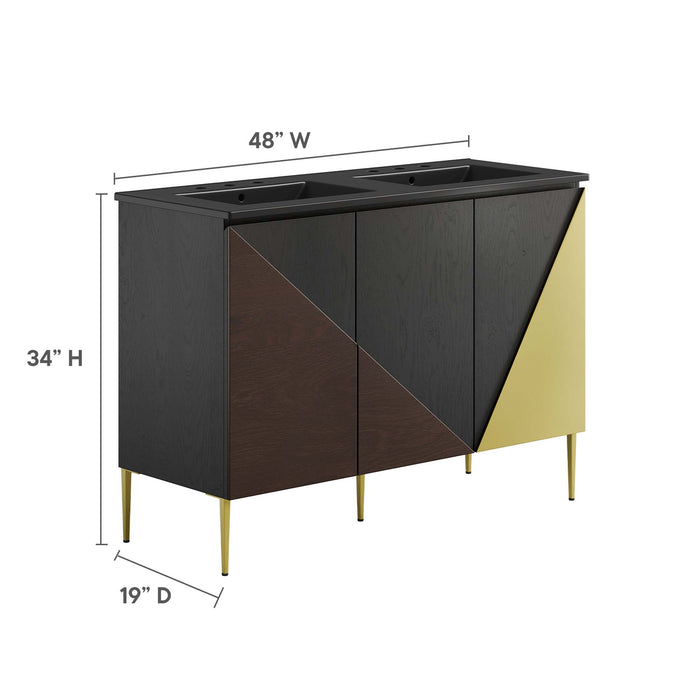 Alchemist 48" Double Sink Bathroom Vanity