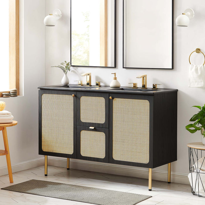 Chaucer 48" Double Sink Bathroom Vanity