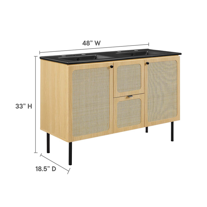 Chaucer 48" Double Sink Bathroom Vanity