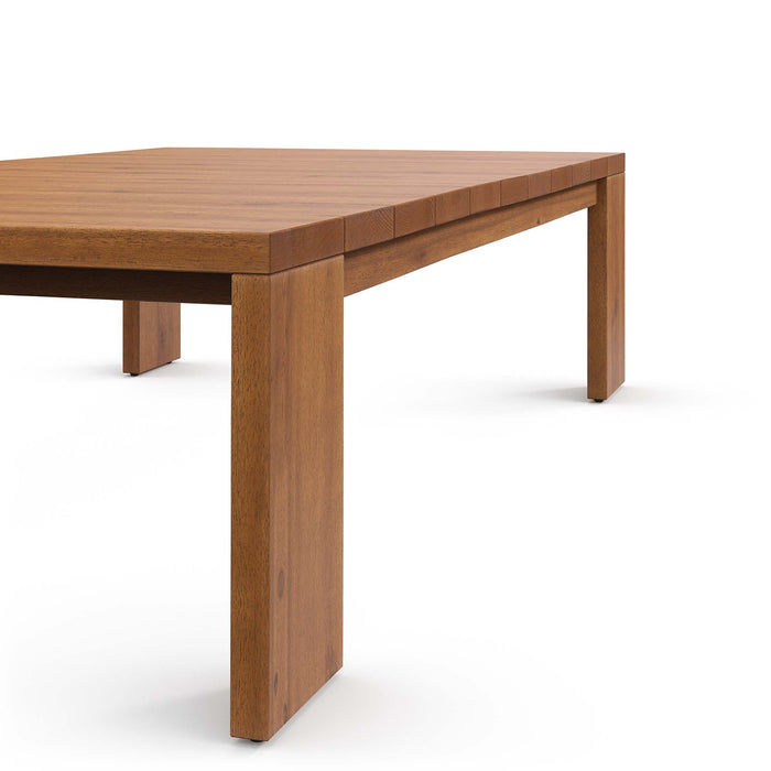 Tahoe Outdoor Patio Acacia Wood Coffee Table