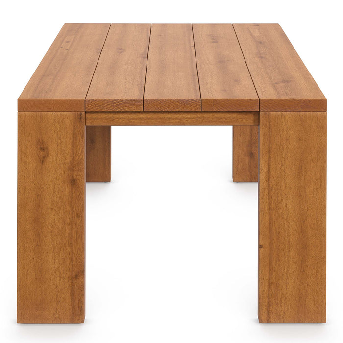 Tahoe Outdoor Patio Acacia Wood Side Table