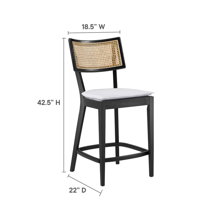 Caledonia Wood Counter Stools - Set of 2