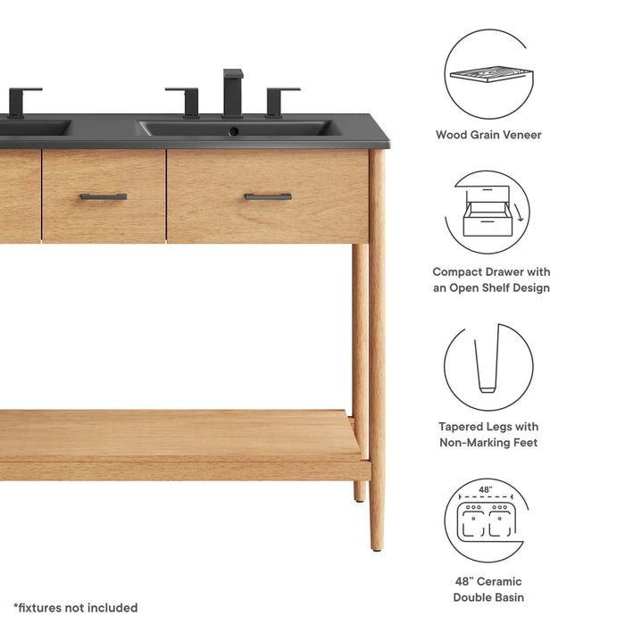 Zaire 48" Double Sink Bathroom Vanity