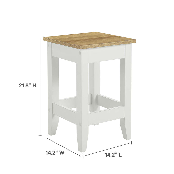 Garland 3-Piece Kitchen Island and Stool Set