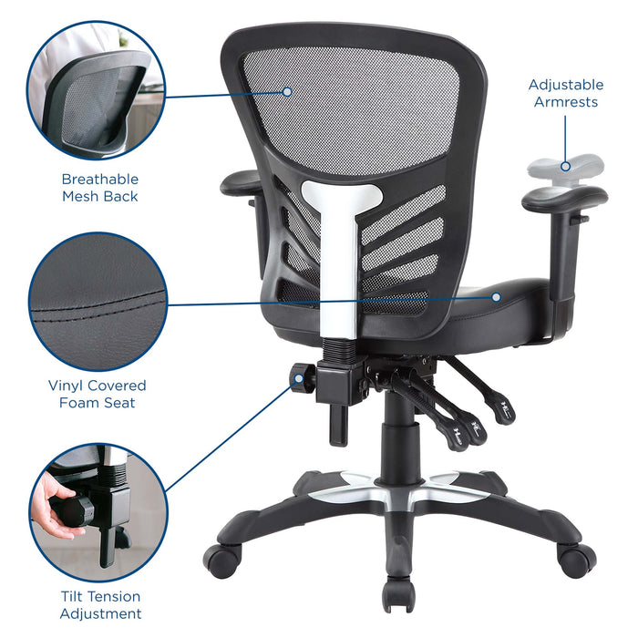 Articulate Vinyl Office Chair