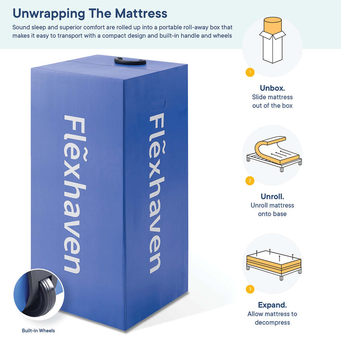 Flexhaven 10" Full Memory Mattress