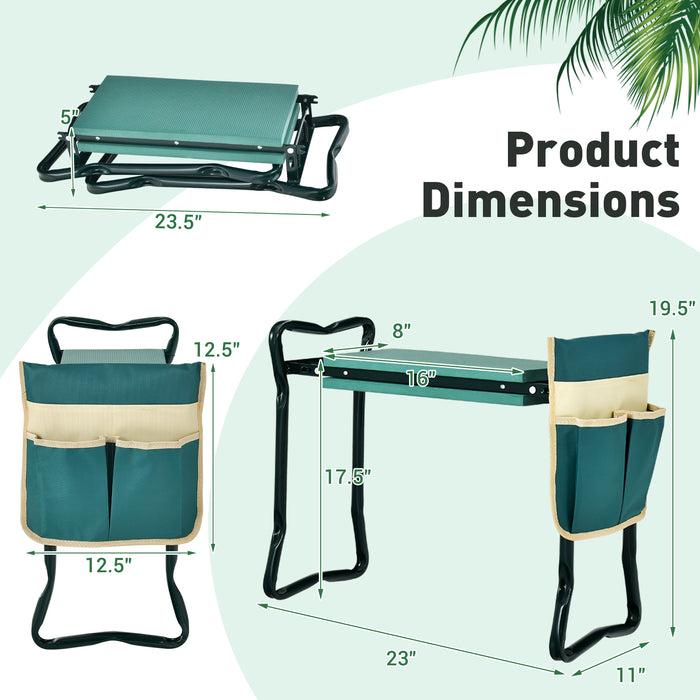 Folding Sturdy Garden Kneeler Pad and Cushion Seat