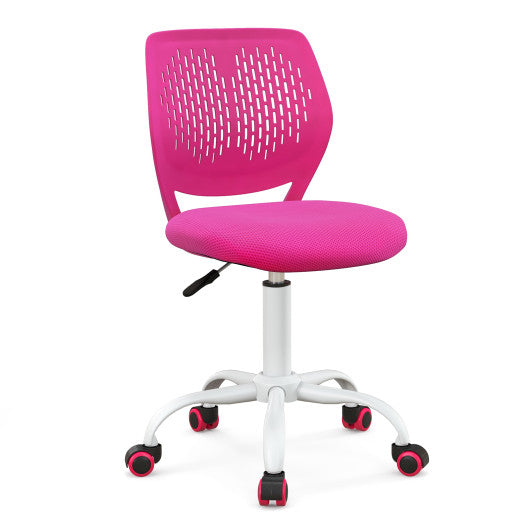 Ergonomic Children Study Chair with Adjustable Height-Pink