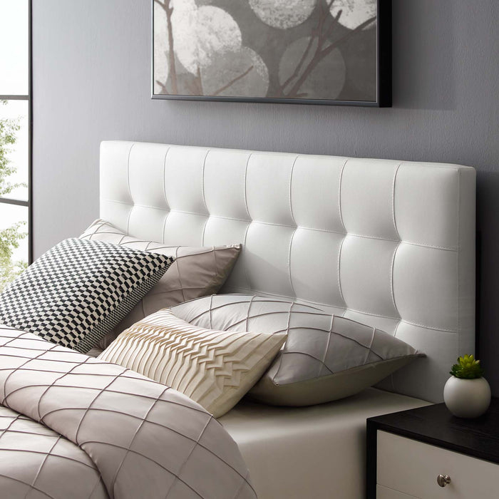 Lily Full Upholstered Vinyl Headboard