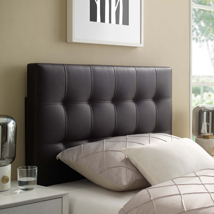 Lily Twin Upholstered Vinyl Headboard