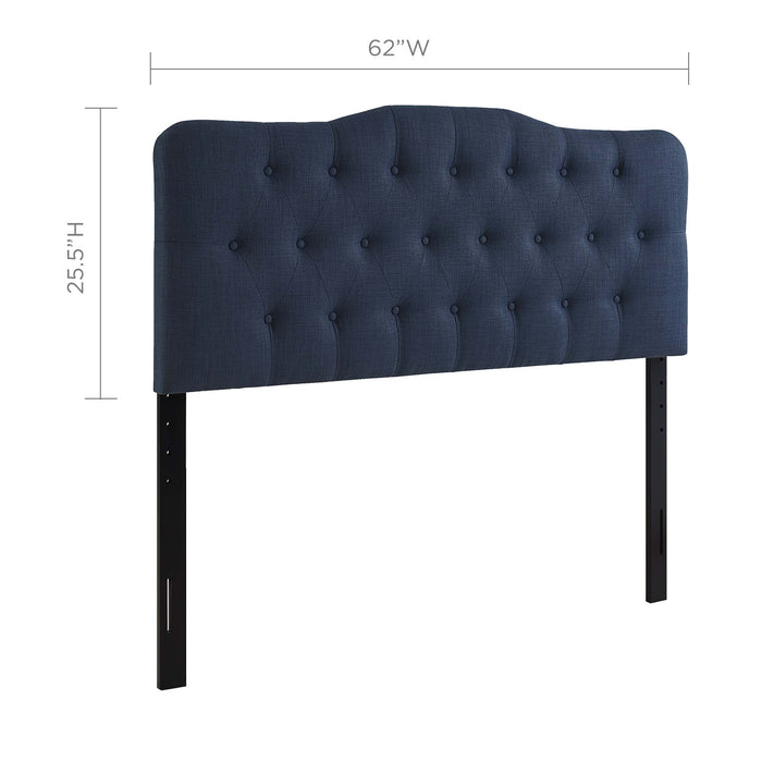 Annabel Queen Upholstered Fabric Headboard