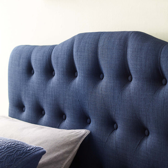 Annabel Queen Upholstered Fabric Headboard