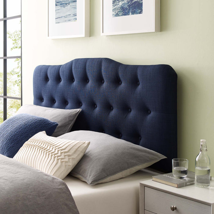 Annabel Queen Upholstered Fabric Headboard