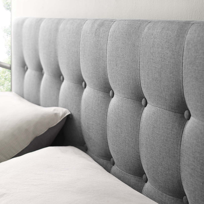 Emily Full Upholstered Fabric Headboard