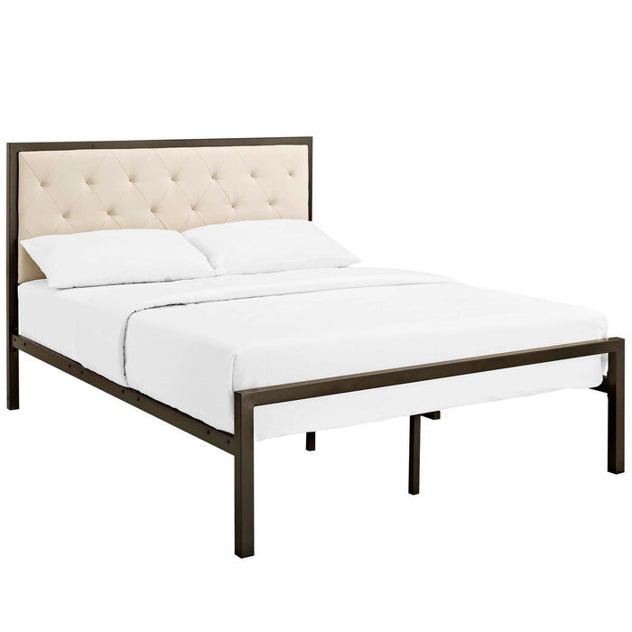 Mia Full Fabric Bed