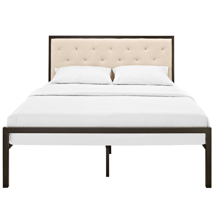 Mia Queen Fabric Bed