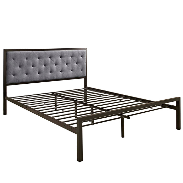 Mia Queen Fabric Bed