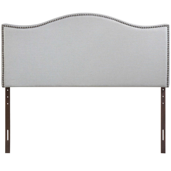 Curl Full Nailhead Upholstered Headboard