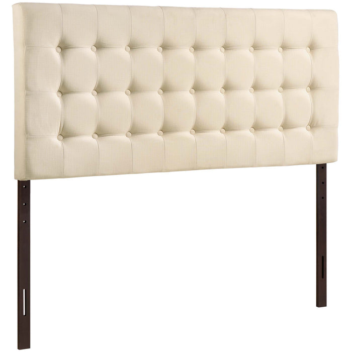 Tinble Queen Upholstered Fabric Headboard