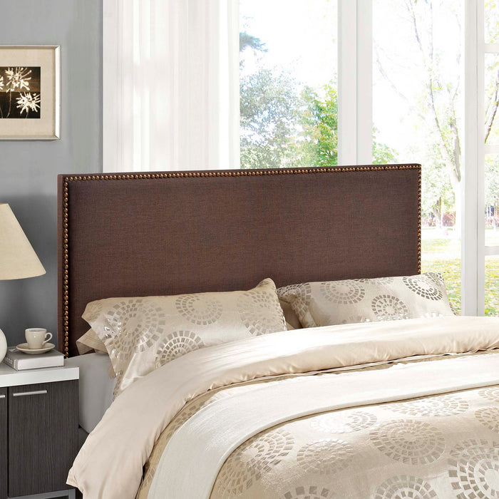 Region Nailhead Queen Upholstered Headboard