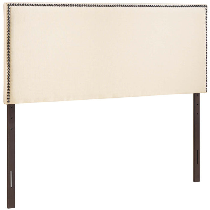 Region Nailhead King Upholstered Headboard