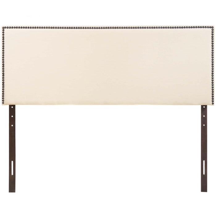 Region Nailhead King Upholstered Headboard