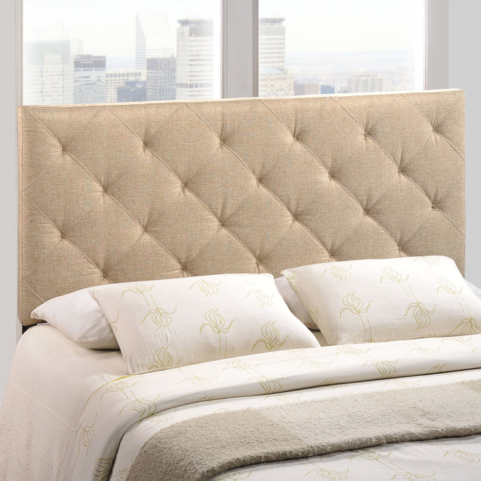 Theodore Twin Upholstered Fabric Headboard