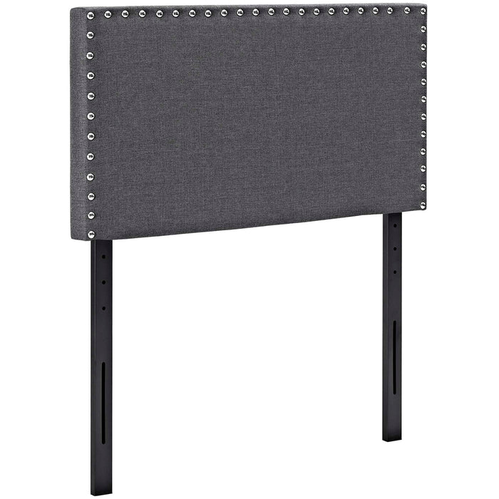 Phoebe Twin Upholstered Fabric Headboard