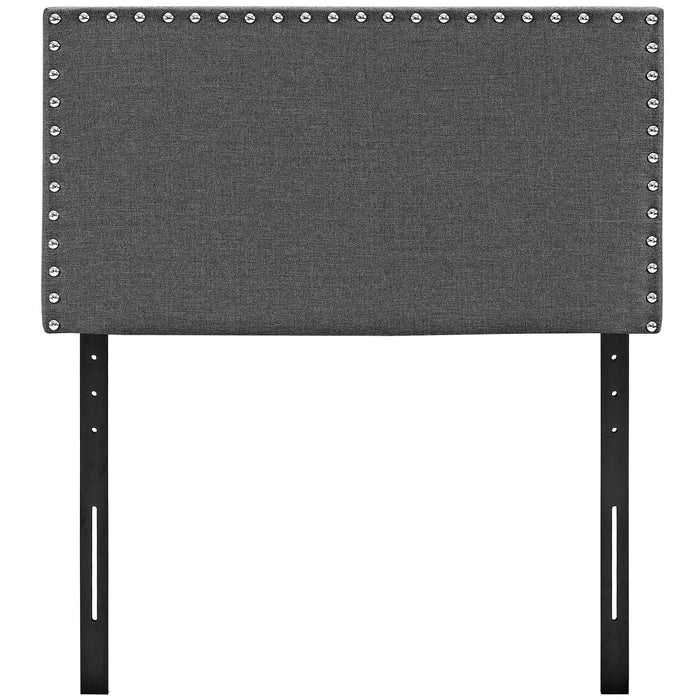 Phoebe Twin Upholstered Fabric Headboard