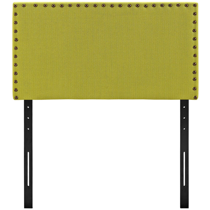 Phoebe Twin Upholstered Fabric Headboard