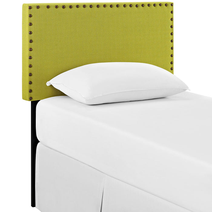 Phoebe Twin Upholstered Fabric Headboard