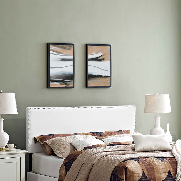 Phoebe King Upholstered Vinyl Headboard