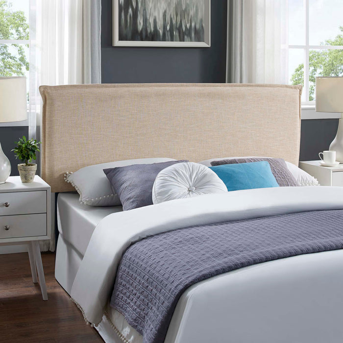 Camille Queen Upholstered Fabric Headboard