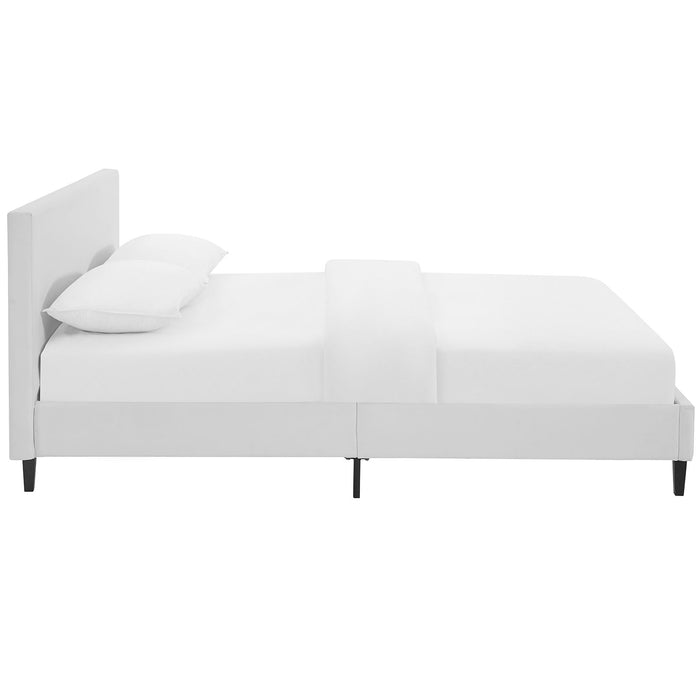 Anya Queen Vinyl Bed