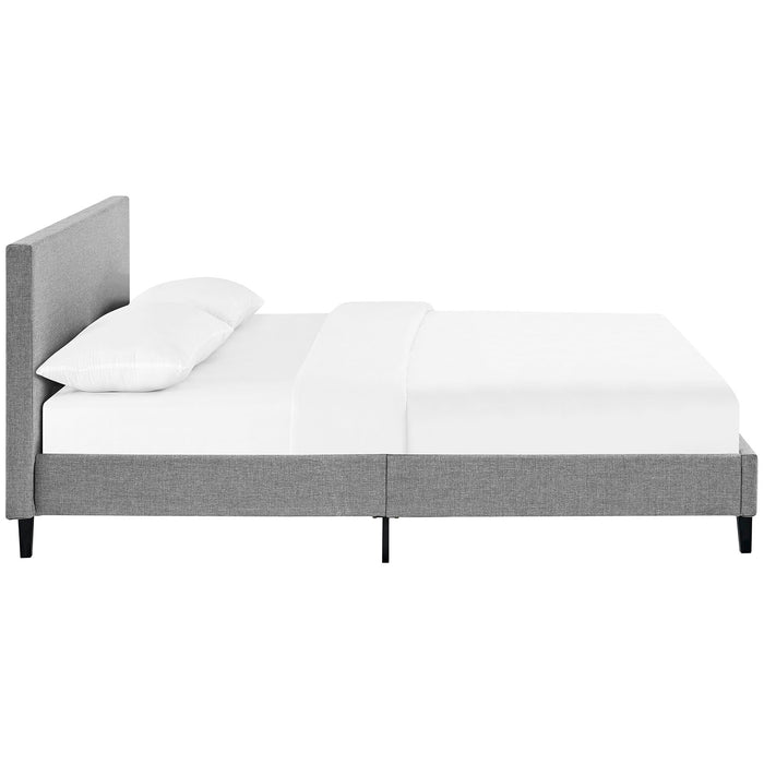 Anya Queen Fabric Bed