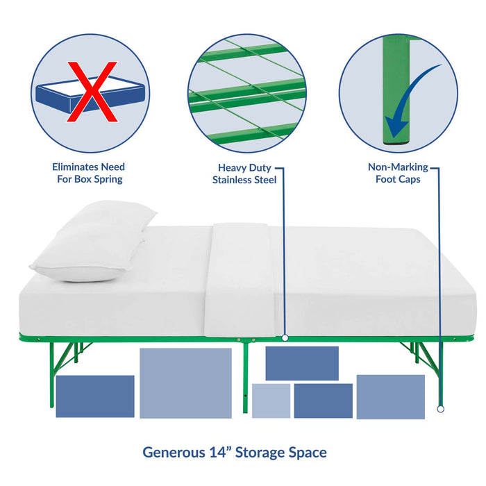 Horizon Full Stainless Steel Bed Frame