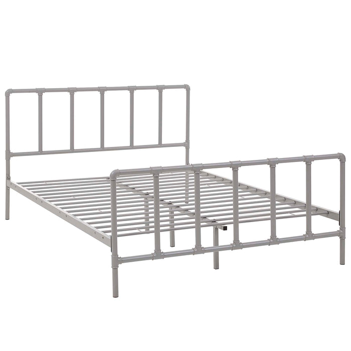 Dower Queen Stainless Steel Bed