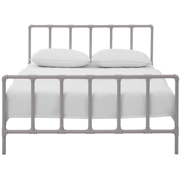 Dower Queen Stainless Steel Bed