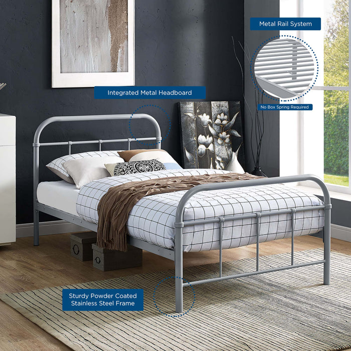 Maisie Twin Stainless Steel Bed Frame