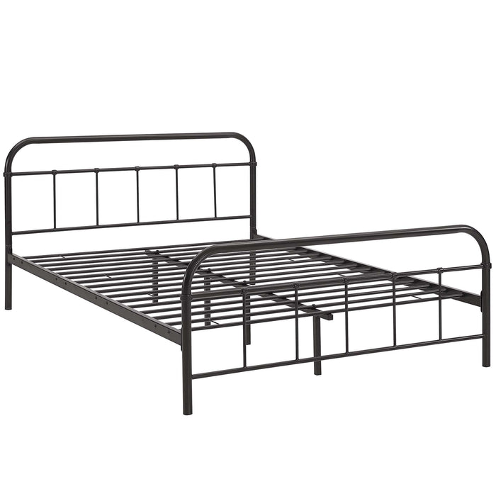 Maisie Full Stainless Steel Bed Frame