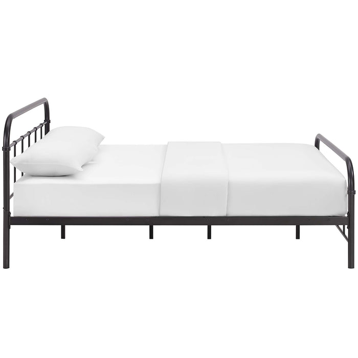 Maisie Full Stainless Steel Bed Frame