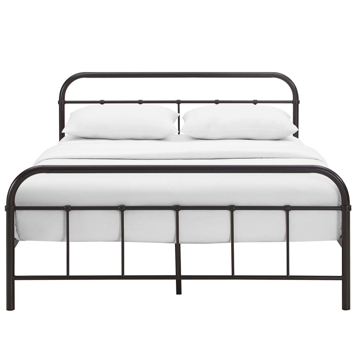 Maisie Full Stainless Steel Bed Frame