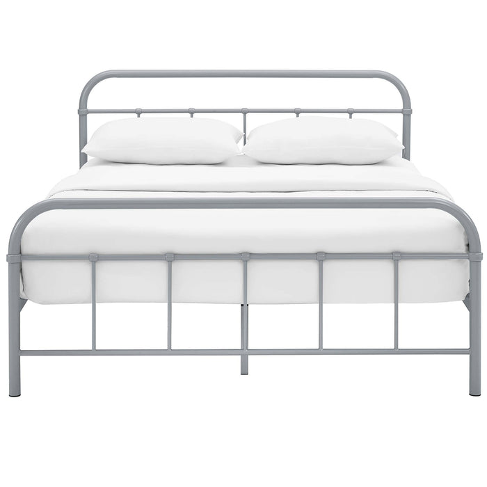 Maisie Full Stainless Steel Bed Frame